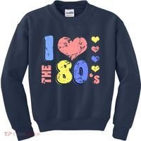 I Heart The 80's Kids Sweatshirt thumb 0