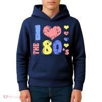 I Heart The 80's Kids Hoodie thumb 4