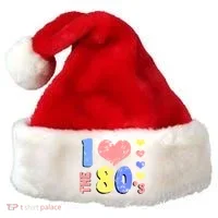 I Heart The 80's Santa Hat thumb 0