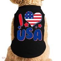 I Heart USA Doggie Tank thumb 0
