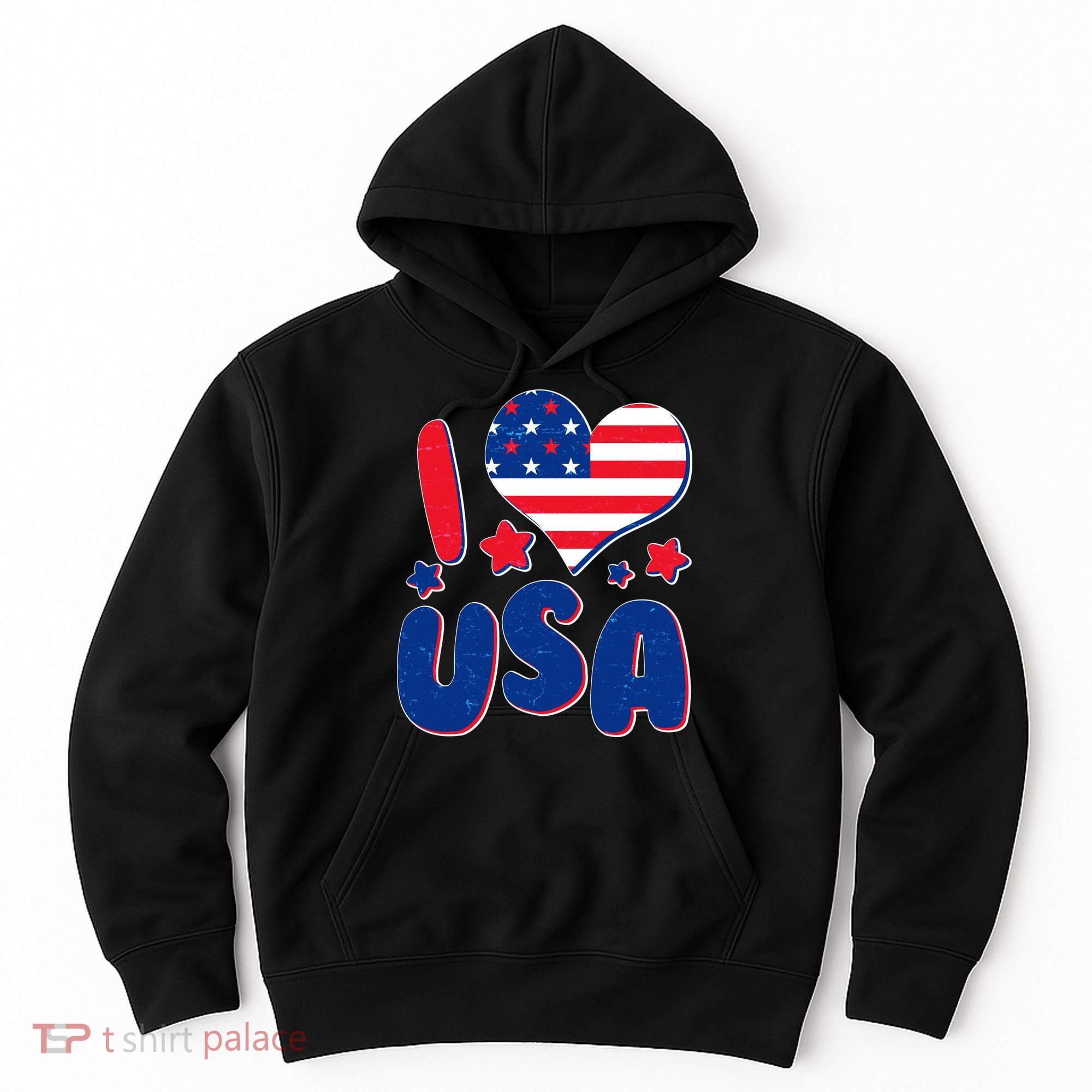 I Heart USA Hoodie