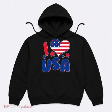 I Heart USA Hoodie