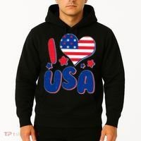 I Heart USA Hoodie thumb 2