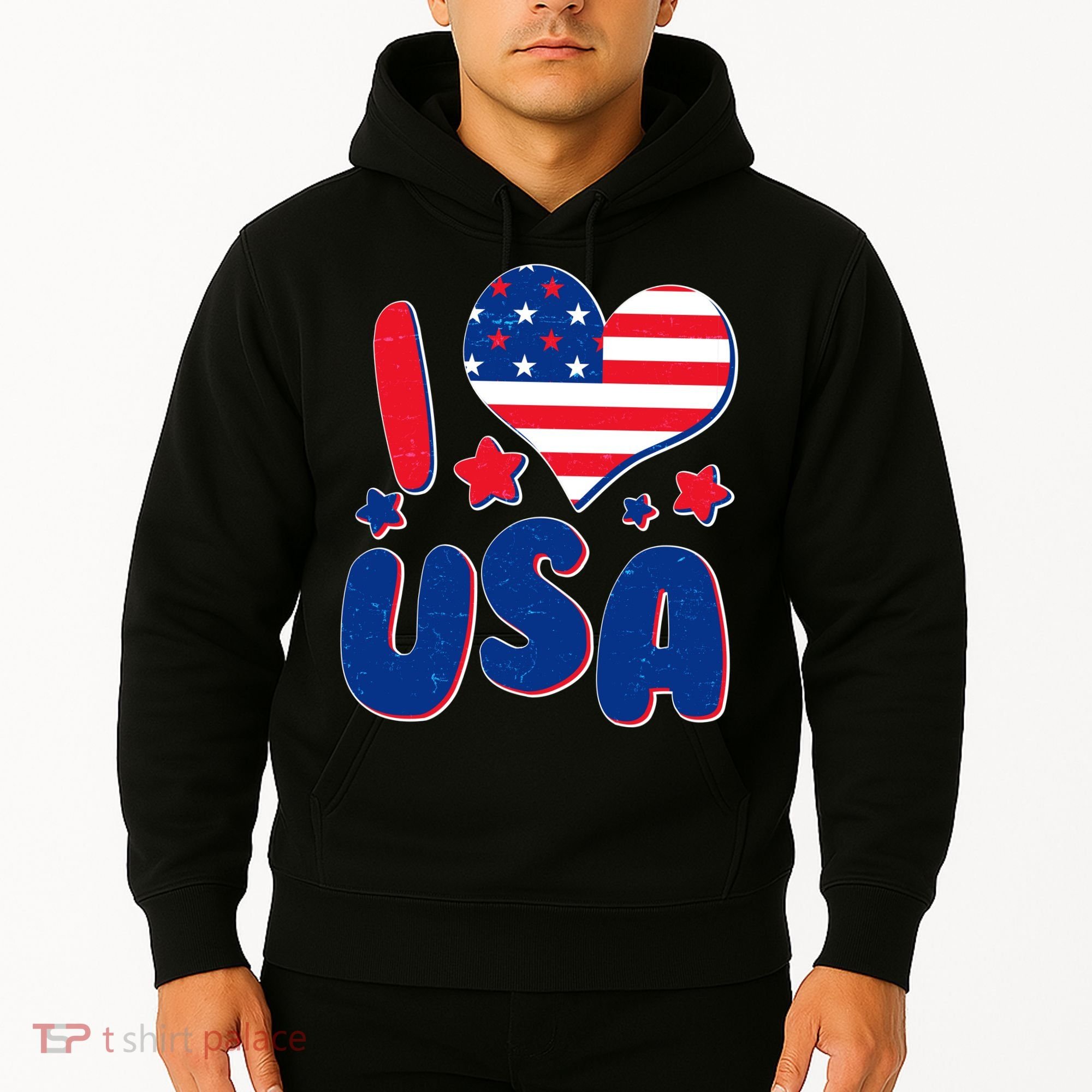 I Heart USA Hoodie