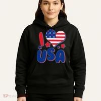 I Heart USA Hoodie thumb 5