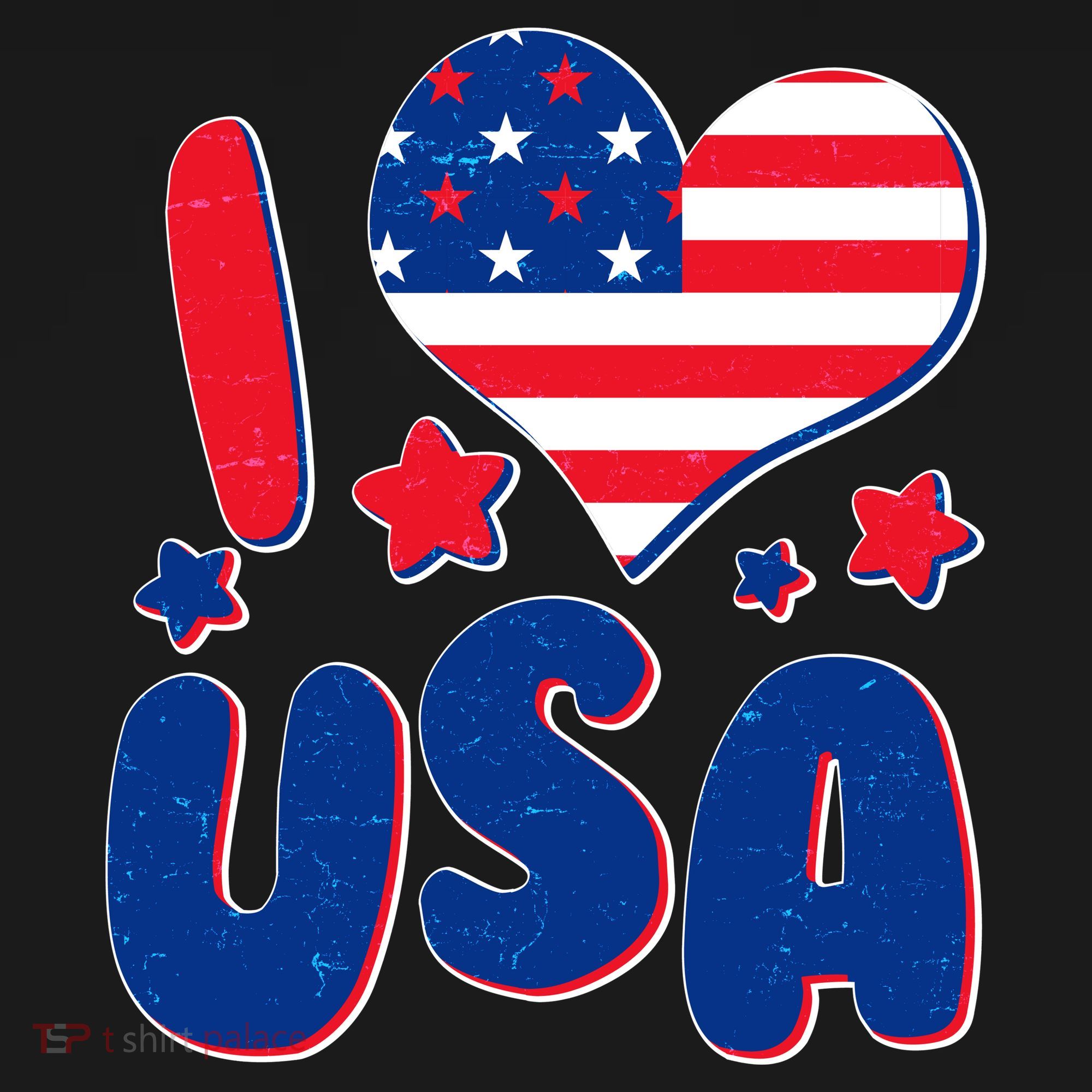I Heart USA Hoodie