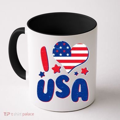 I Heart USA Coffee Mug