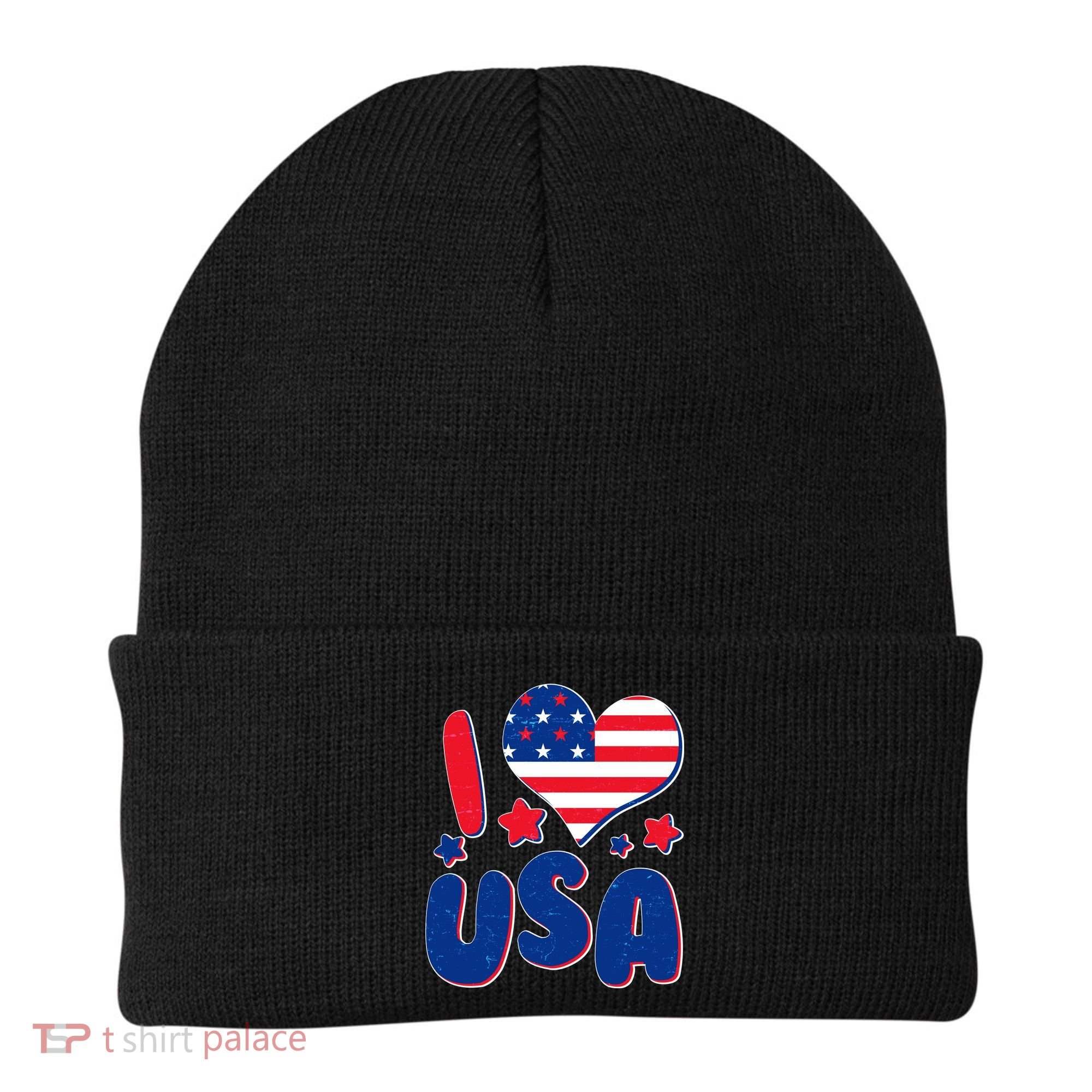 I Heart USA Beanie