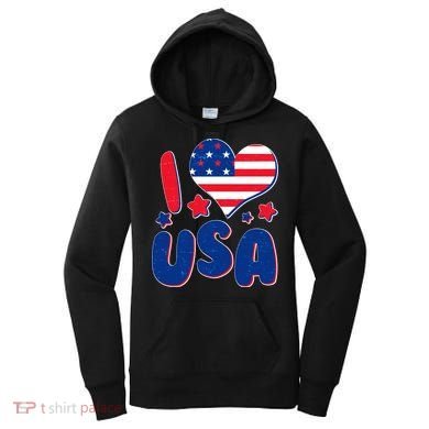 I Heart USA Women's Hoodie