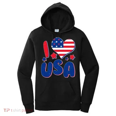 I Heart USA Women's Hoodie