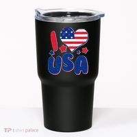 I Heart USA Tumbler thumb 0