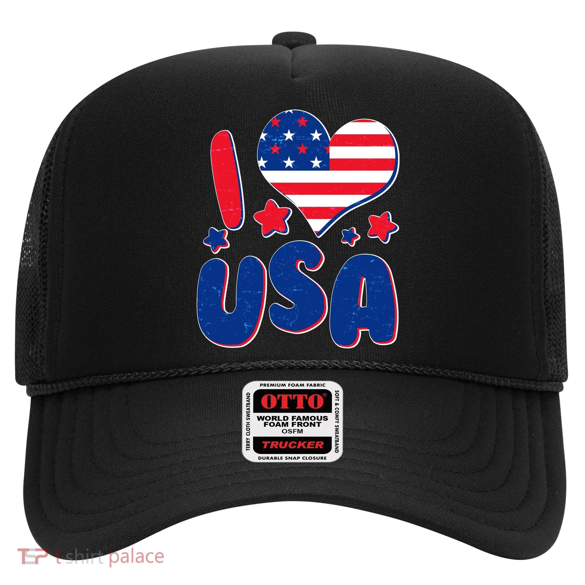 I Heart USA Hat