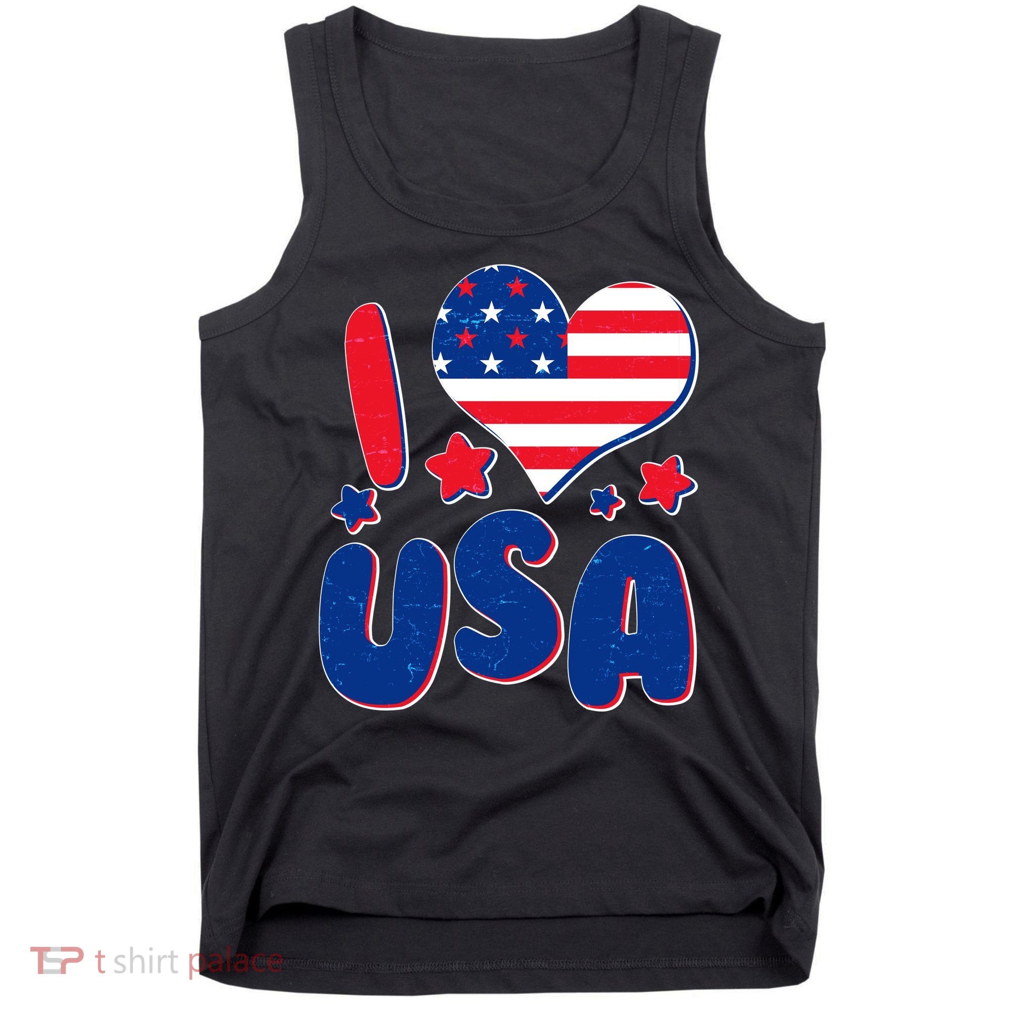 I Heart USA Tank Top