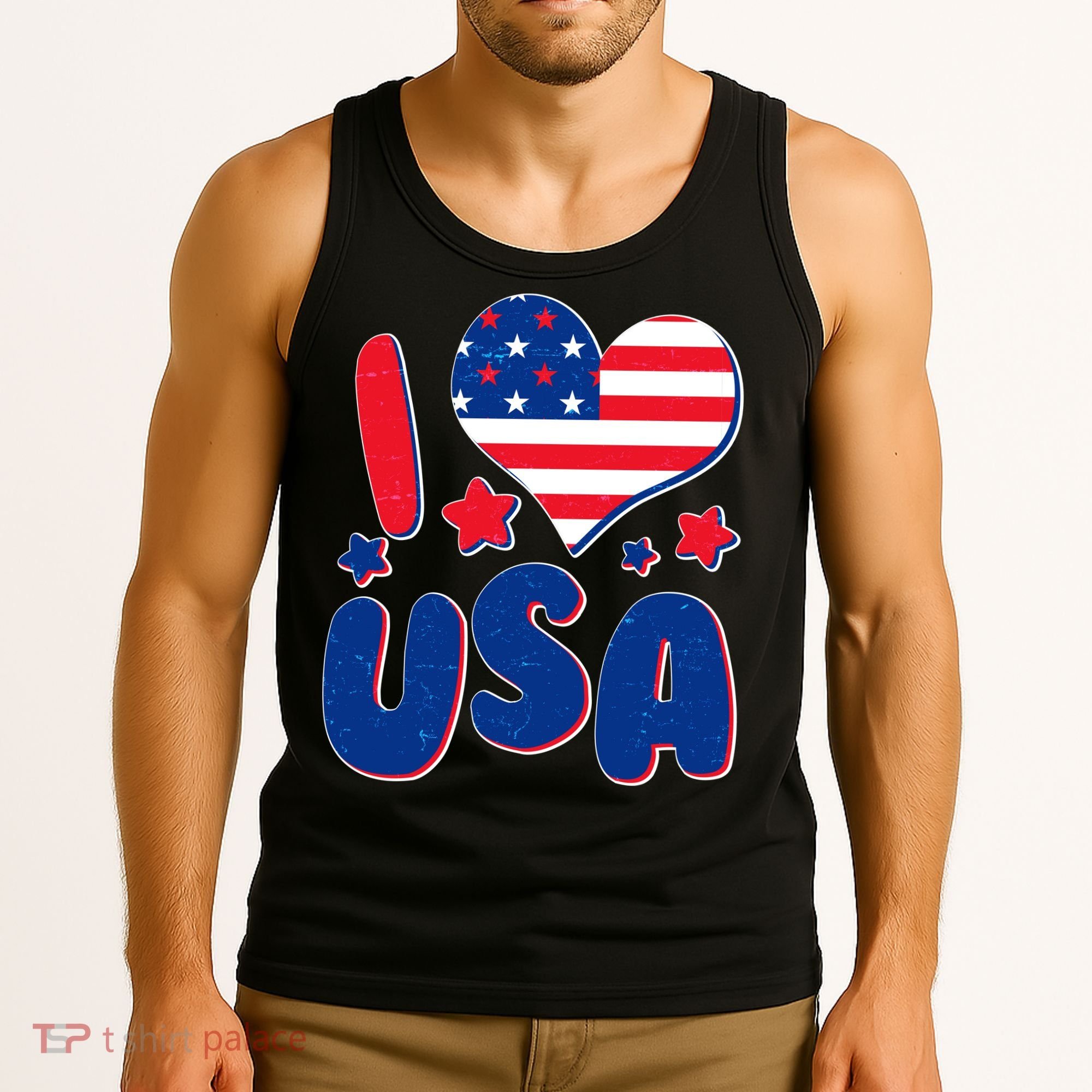 I Heart USA Tank Top