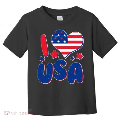 I Heart USA Toddler T-Shirt