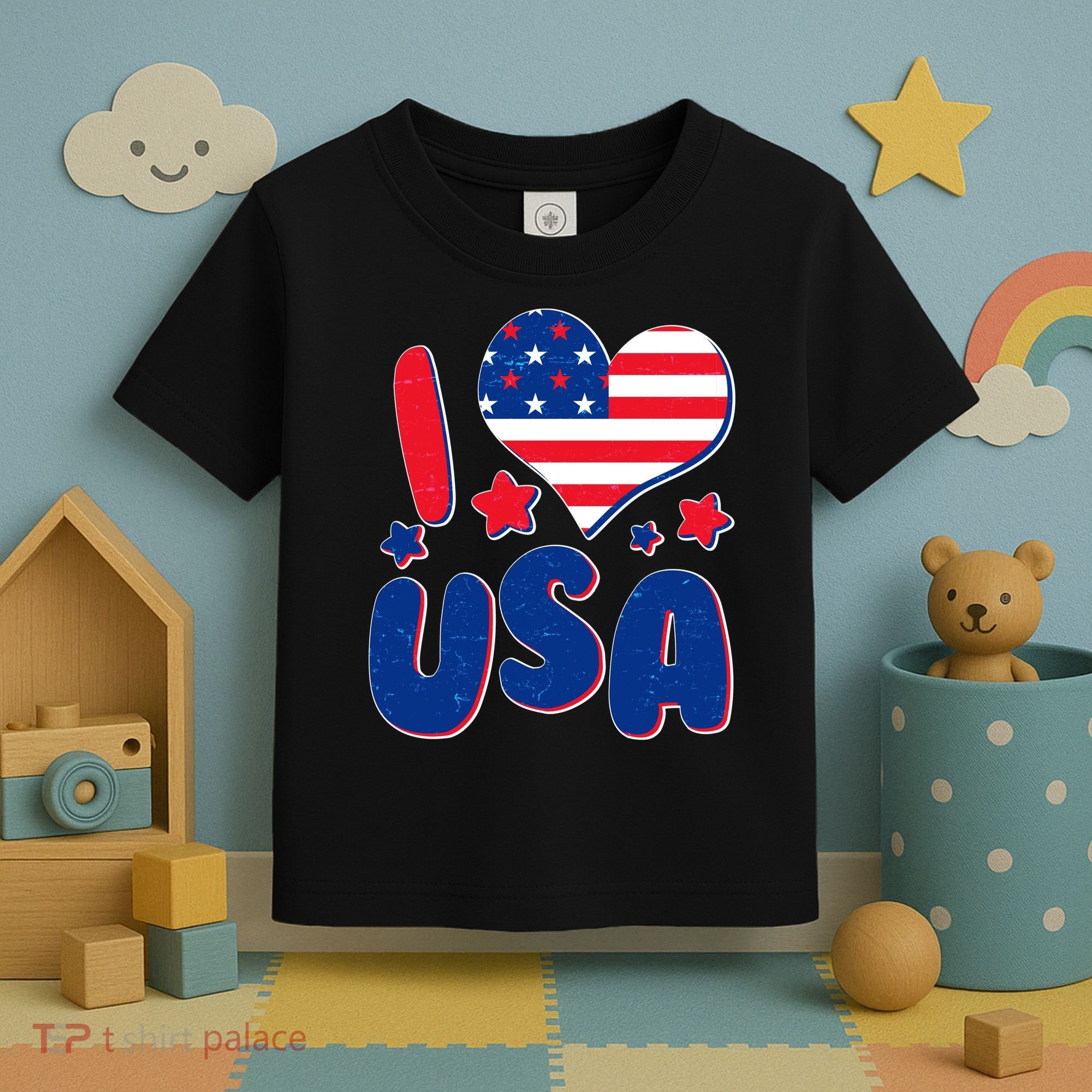 I Heart USA Toddler T-Shirt