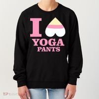 I Heart Yoga Pants Women's Sweatshirt thumb 0