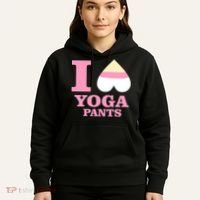 I Heart Yoga Pants Hoodie thumb 5