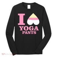 I Heart Yoga Pants Long Sleeve Shirt thumb 0