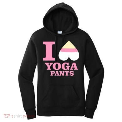 I Heart Yoga Pants Women's Hoodie