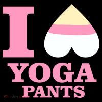 I Heart Yoga Pants Women's Hoodie thumb 2