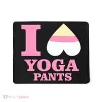 I Heart Yoga Pants Mousepad thumb 0