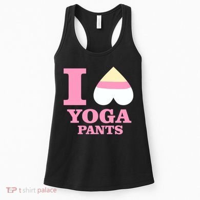 I Heart Yoga Pants Women's Tank Top