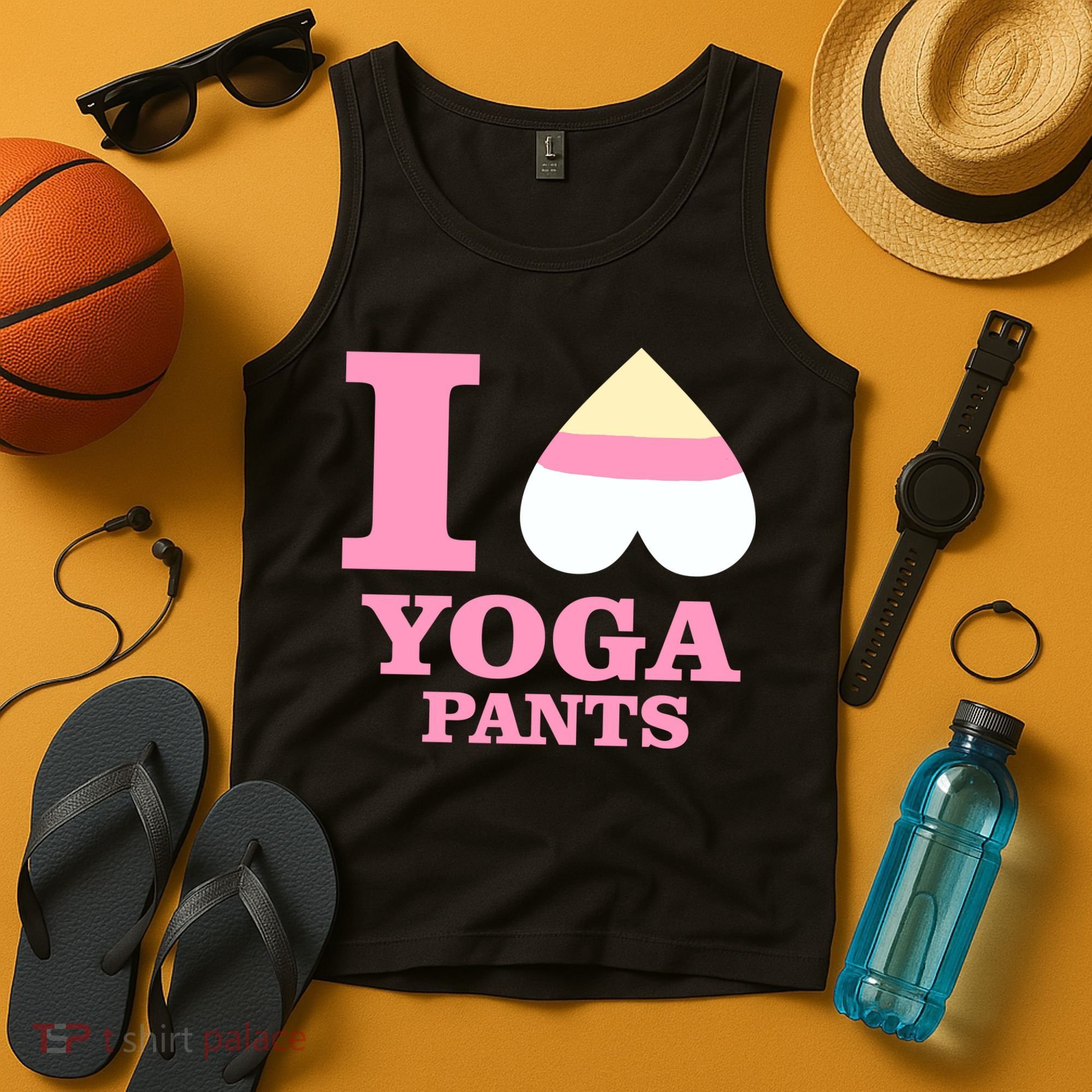 I Heart Yoga Pants Tank Top
