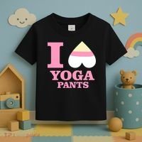 I Heart Yoga Pants Toddler T-Shirt thumb 3
