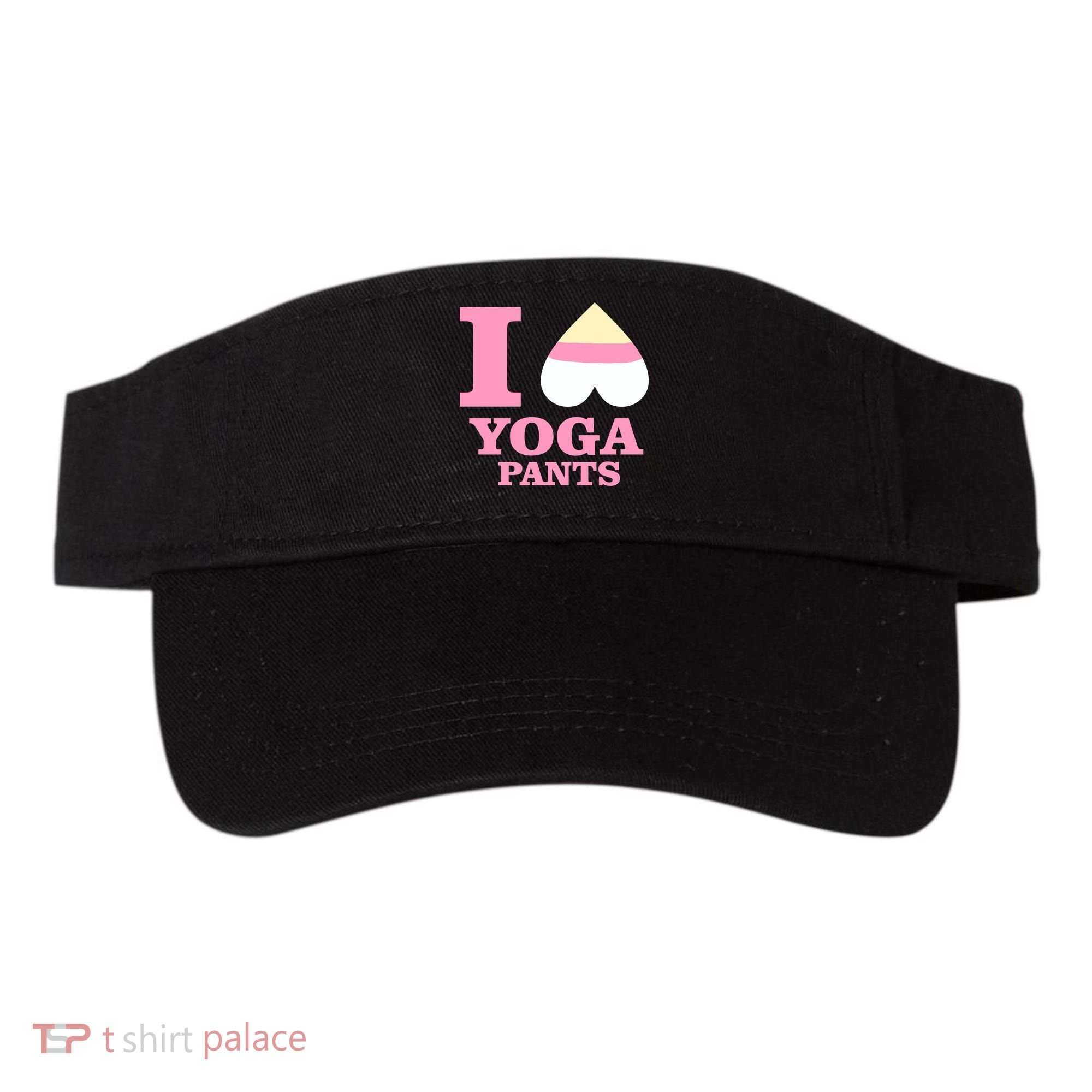 I Heart Yoga Pants Visor