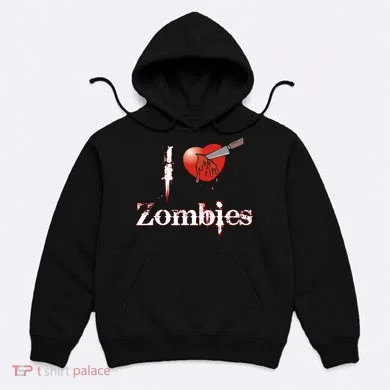 I Heart Zombies Hoodie