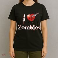 I Heart Zombies T-Shirt thumb 4