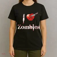 I Heart Zombies T-Shirt thumb 4