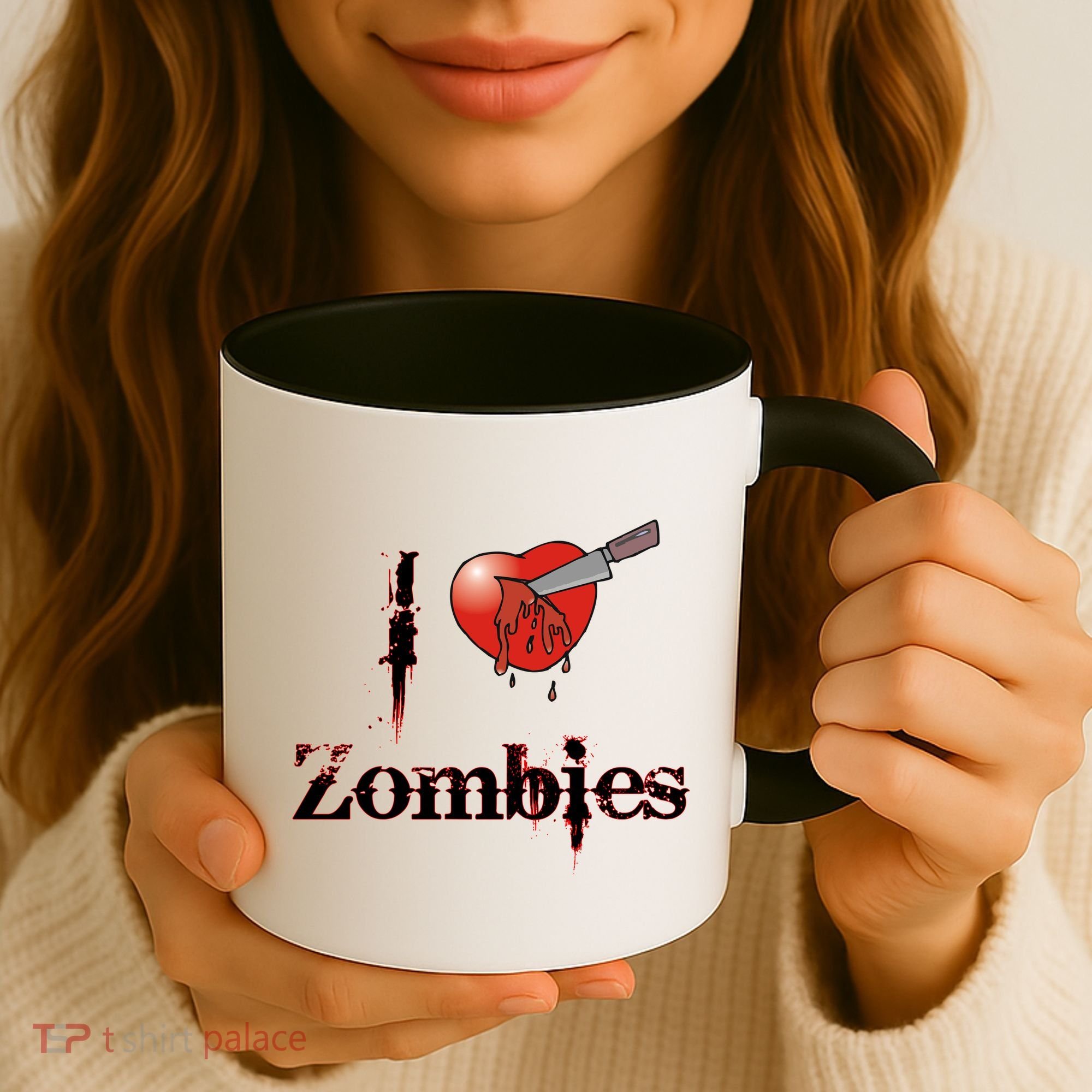 I Heart Zombies Coffee Mug