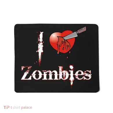 I Heart Zombies Mousepad