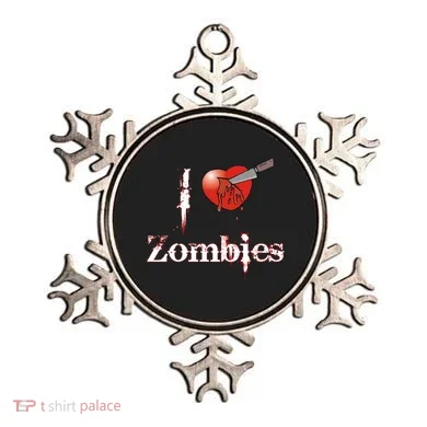 I Heart Zombies Ornament