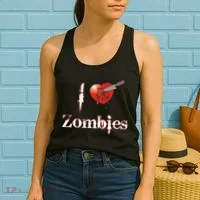 I Heart Zombies Women's Tank Top thumb 2