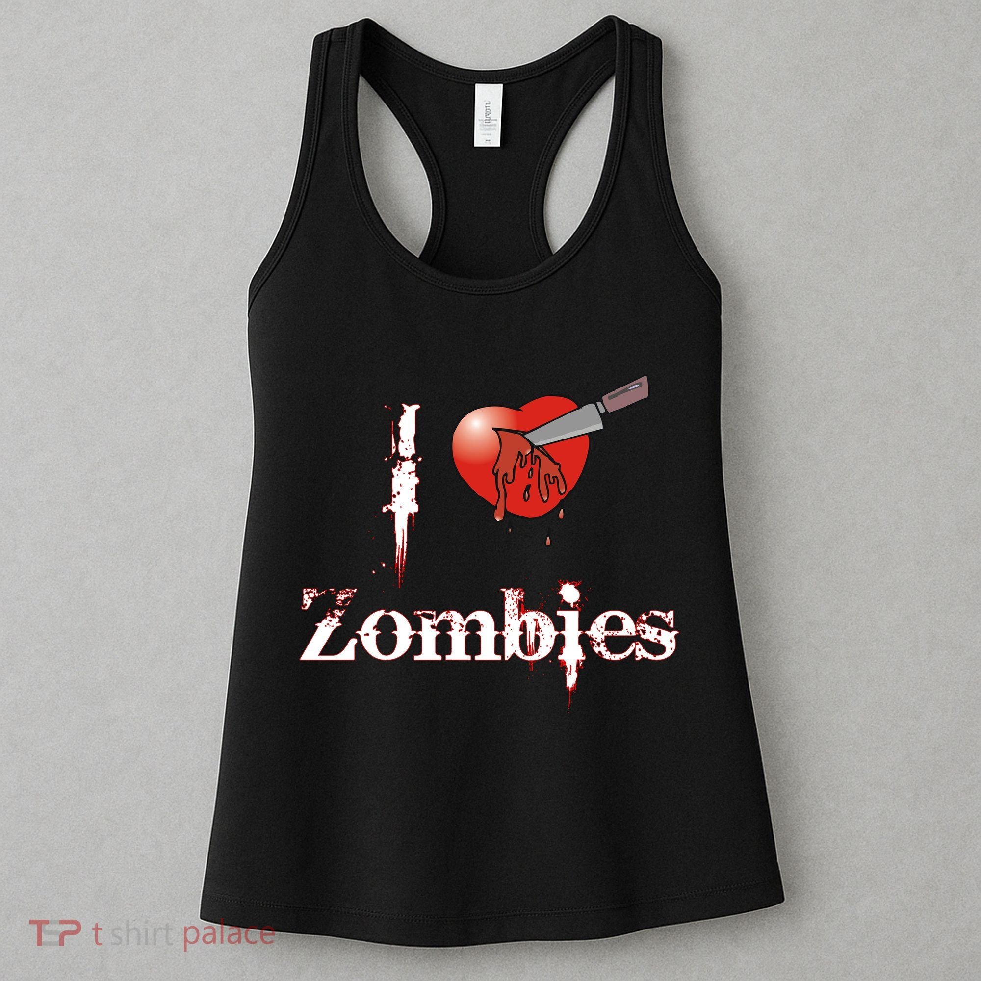 I Heart Zombies Women's Tank Top