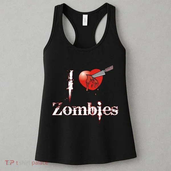 I Heart Zombies Women's Tank Top