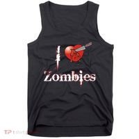 I Heart Zombies Tank Top thumb 0