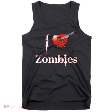 I Heart Zombies Tank Top