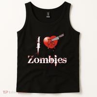 I Heart Zombies Tank Top thumb 2