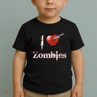 I Heart Zombies Toddler T-Shirt thumb 2