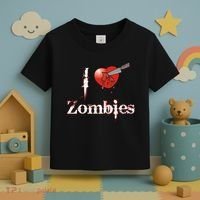 I Heart Zombies Toddler T-Shirt thumb 3