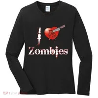 I Heart Zombies Women's Long Sleeve Shirt thumb 0