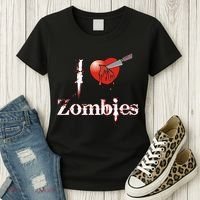 I Heart Zombies Women's T-Shirt thumb 3