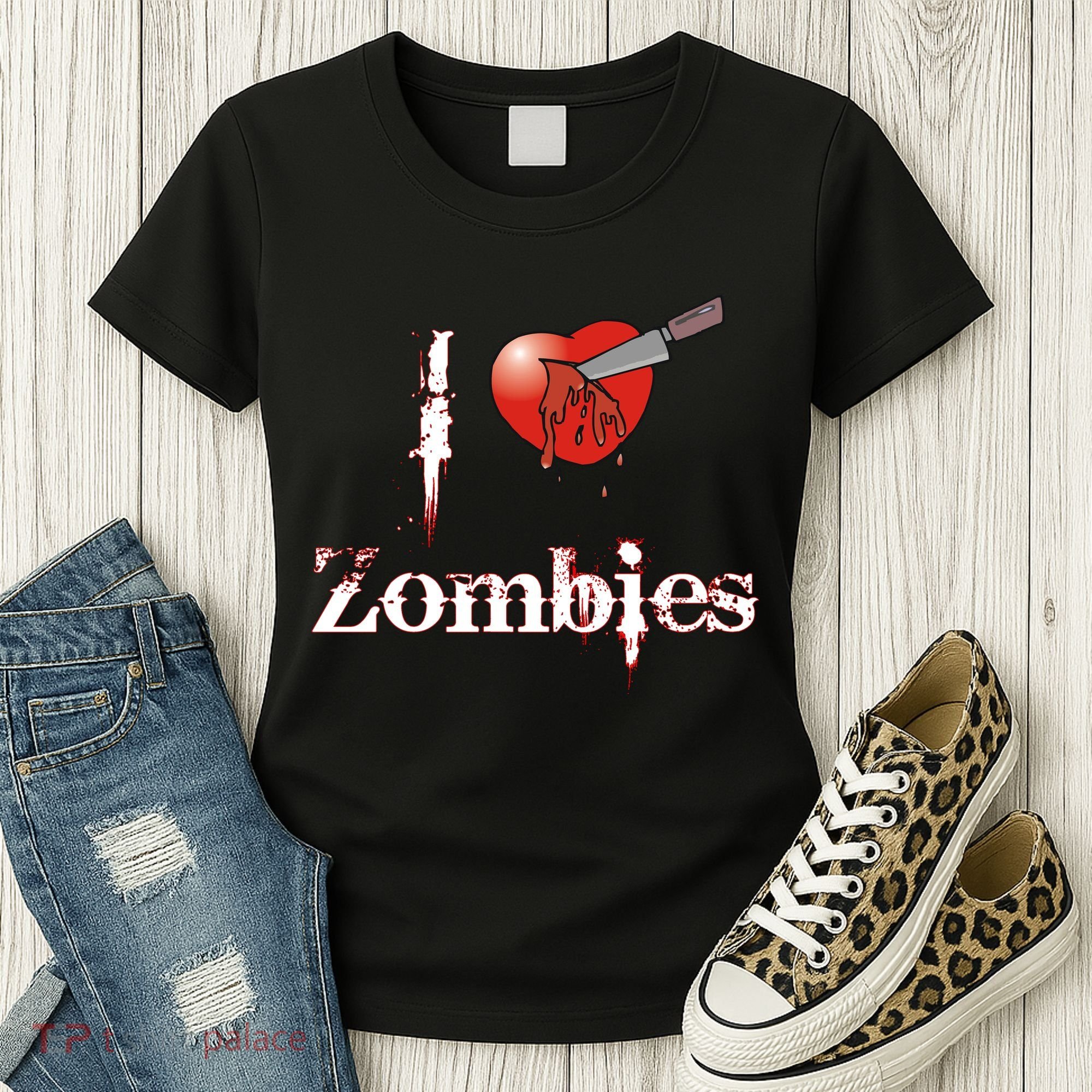 I Heart Zombies Women's T-Shirt