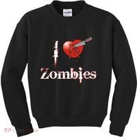 I Heart Zombies Kids Sweatshirt thumb 0