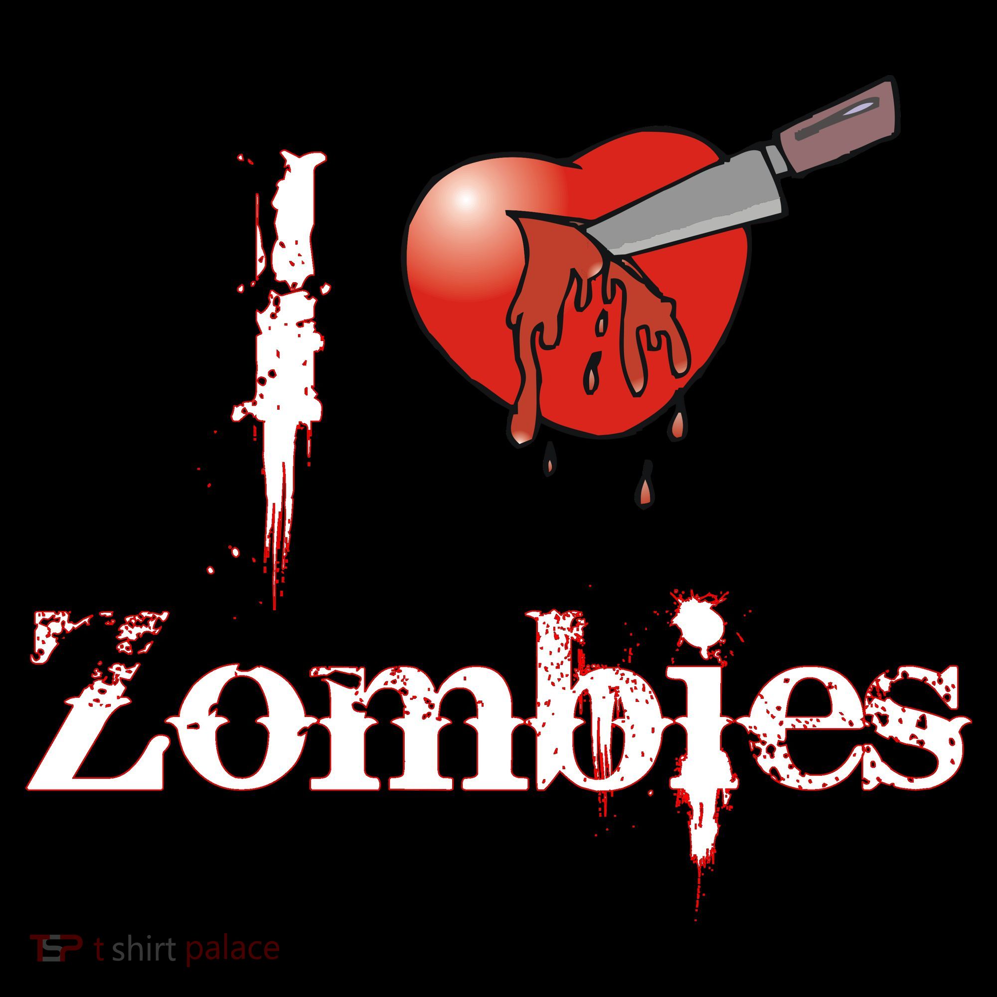 I Heart Zombies Kids T-Shirt