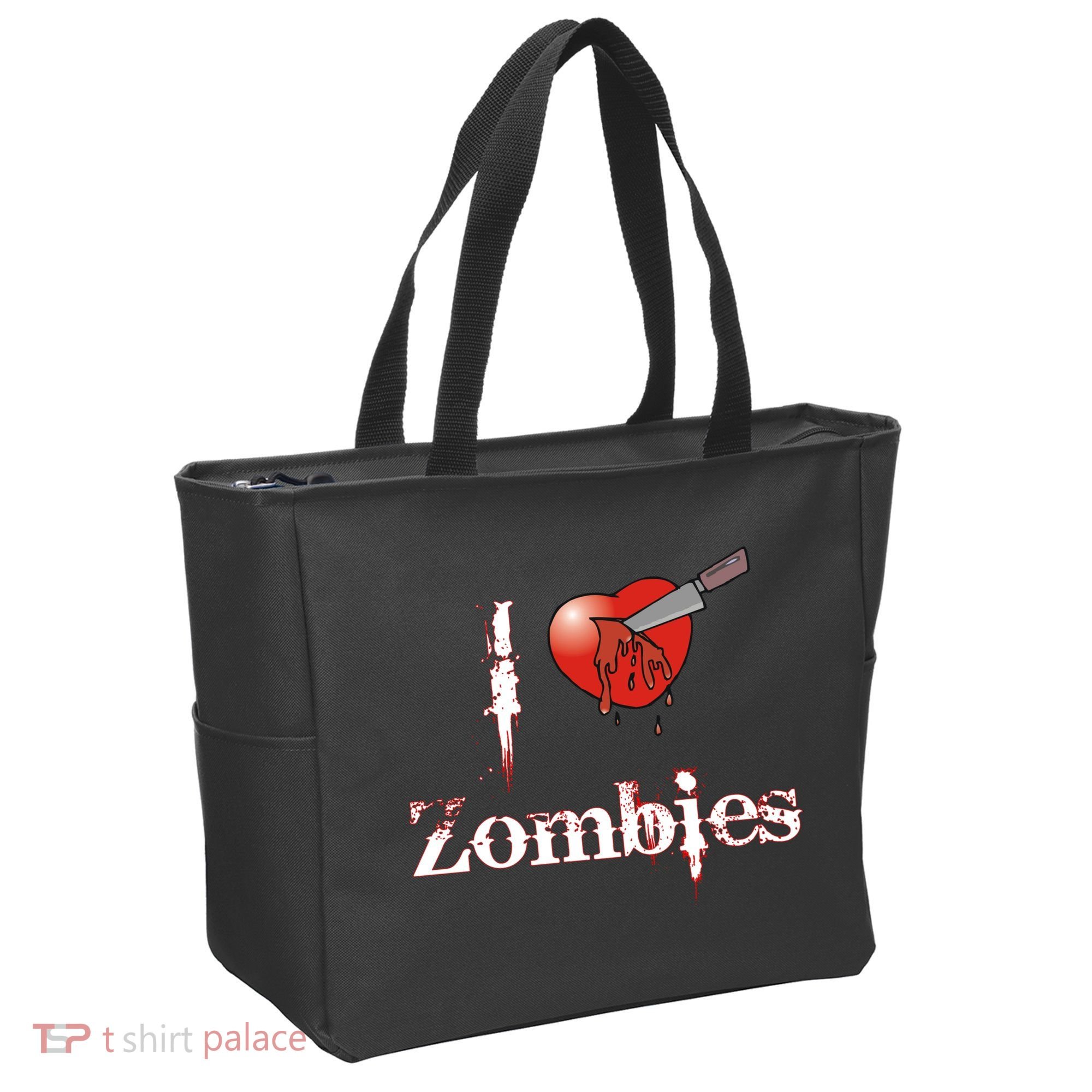 I Heart Zombies Tote Bag